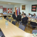 Spotkanie Komendanta z przedstawicielami jednostek Ochotniczych Straży Pożarnych.