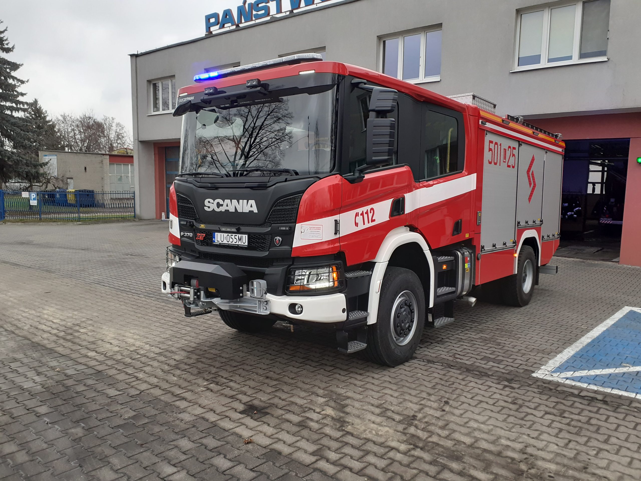 Nowy Ciężki Samochód Ratowniczo-Gaśniczy Z Napędem 4×4 Dla Puławskich Strażaków – Komenda Powiatowa Państwowej Straży Pożarnej W Puławach
